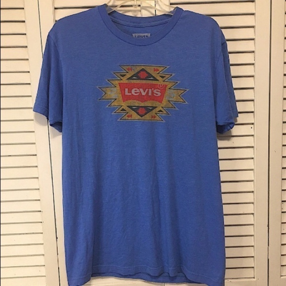 Mens Levi’s Blue T-shirt Size Medium